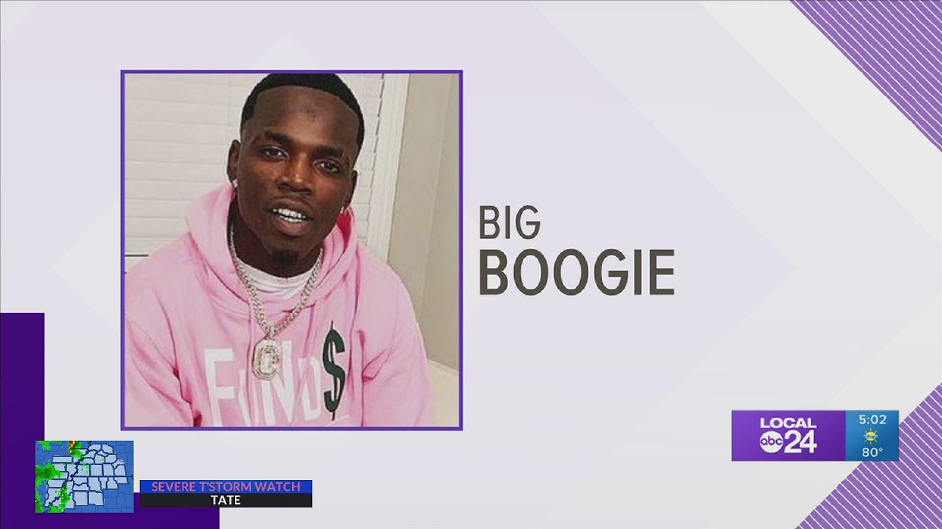 Officials haven't confirmed if Boogie - whose real name is John Lotts - was among the 24 people arrested.