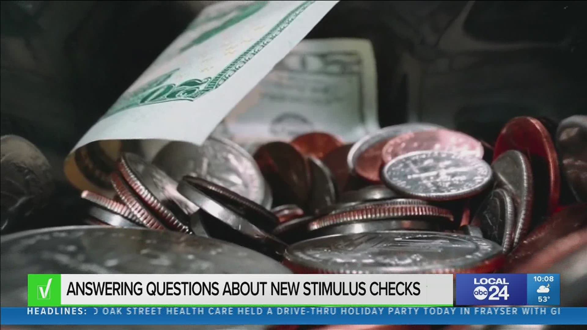Local 24 Evening Anchor Rudy Williams discusses what the new stimulus check includes and clears up some of the confusion.