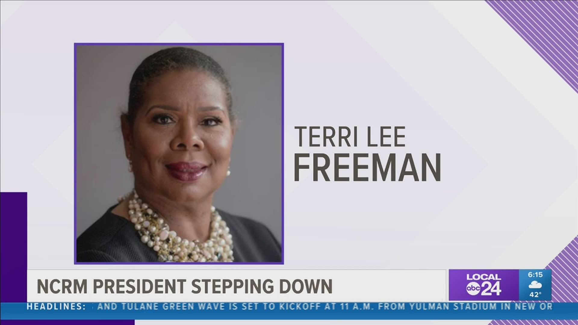 Terri Lee Freeman was appointed president of the National Civil Rights Museum in November 2014.