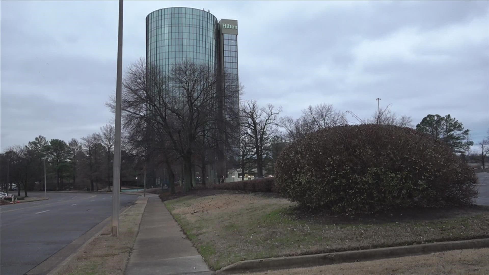 Memphis Police said the incident happened Wednesday at the Hilton Hotel near Poplar Avenue and I-240 in East Memphis.