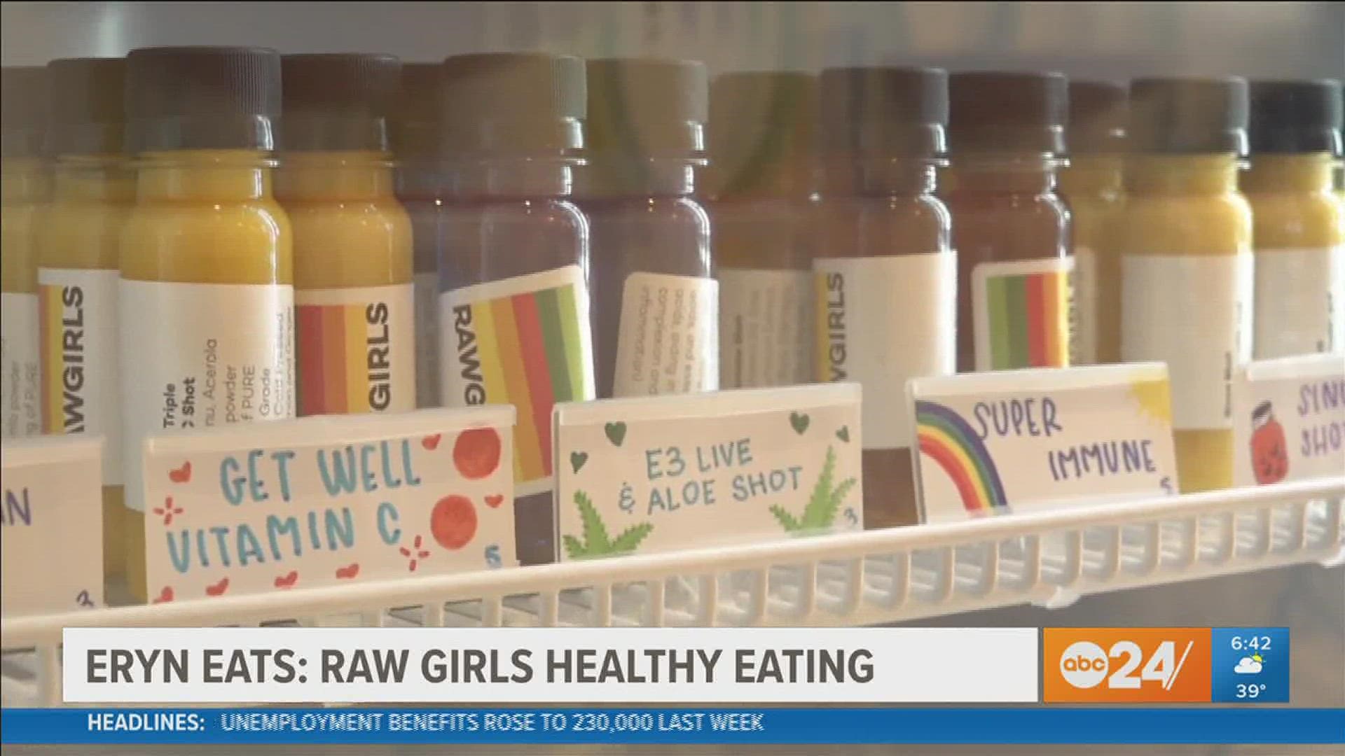 Anchor Eryn Rogers shows us how to stick to our New Year's resolution with healthy eating and juicing at Raw Girls in downtown Memphis.