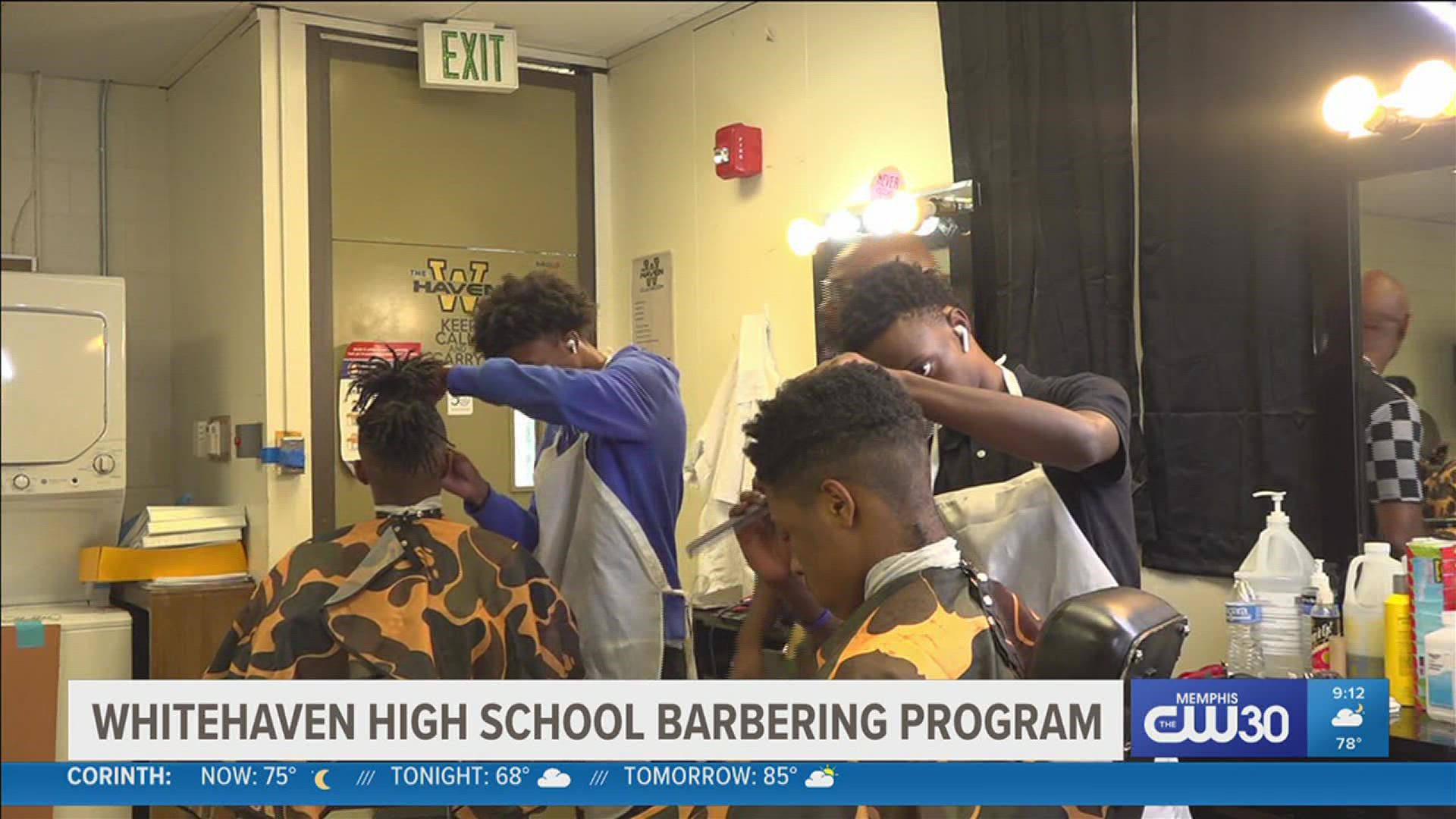 Students are offering free haircuts Mondays and Wednesdays from 2:30-5:30 p.m. so they can practice their skills.