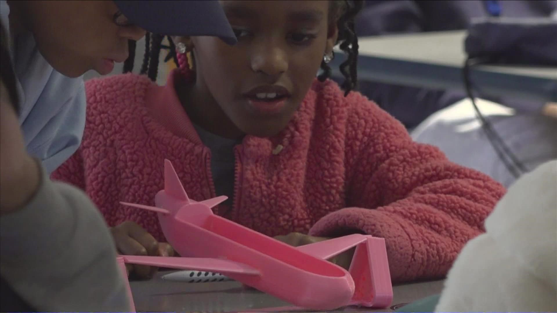 Youth starting at 10-years-old all the way through high school experienced aviation-related careers at "TCAT" on Saturday, Nov. 13.