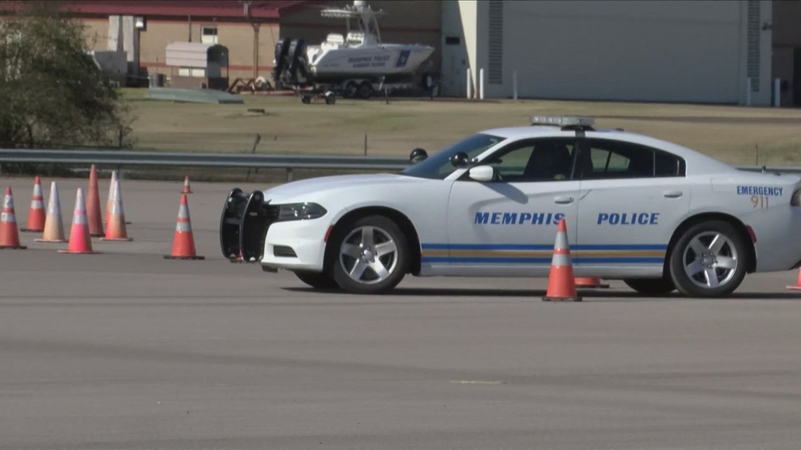 Woman injured after crash involving Memphis Police officer