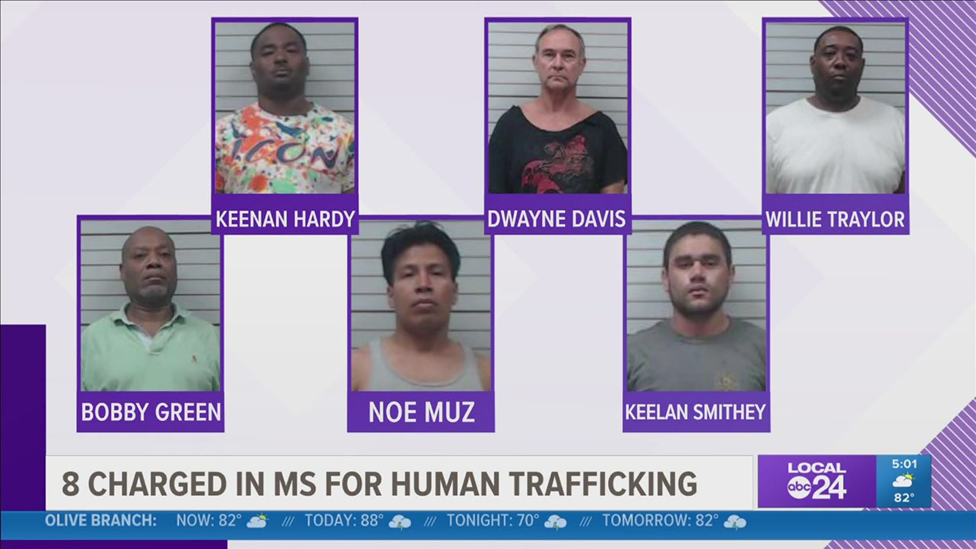 8 arrested & victims identified in MS human trafficking operation |  