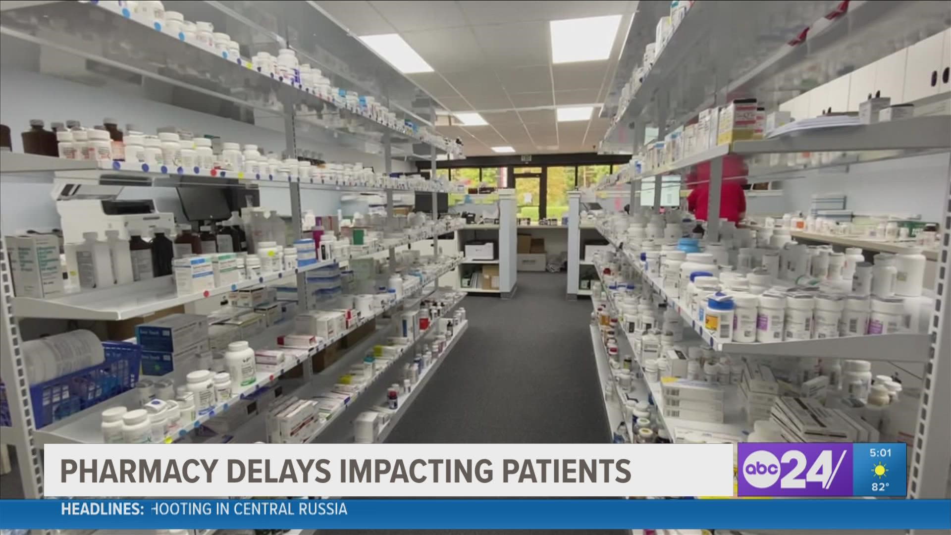ABC24 investigated why some consumers are finding big delays while trying to fill prescriptions.