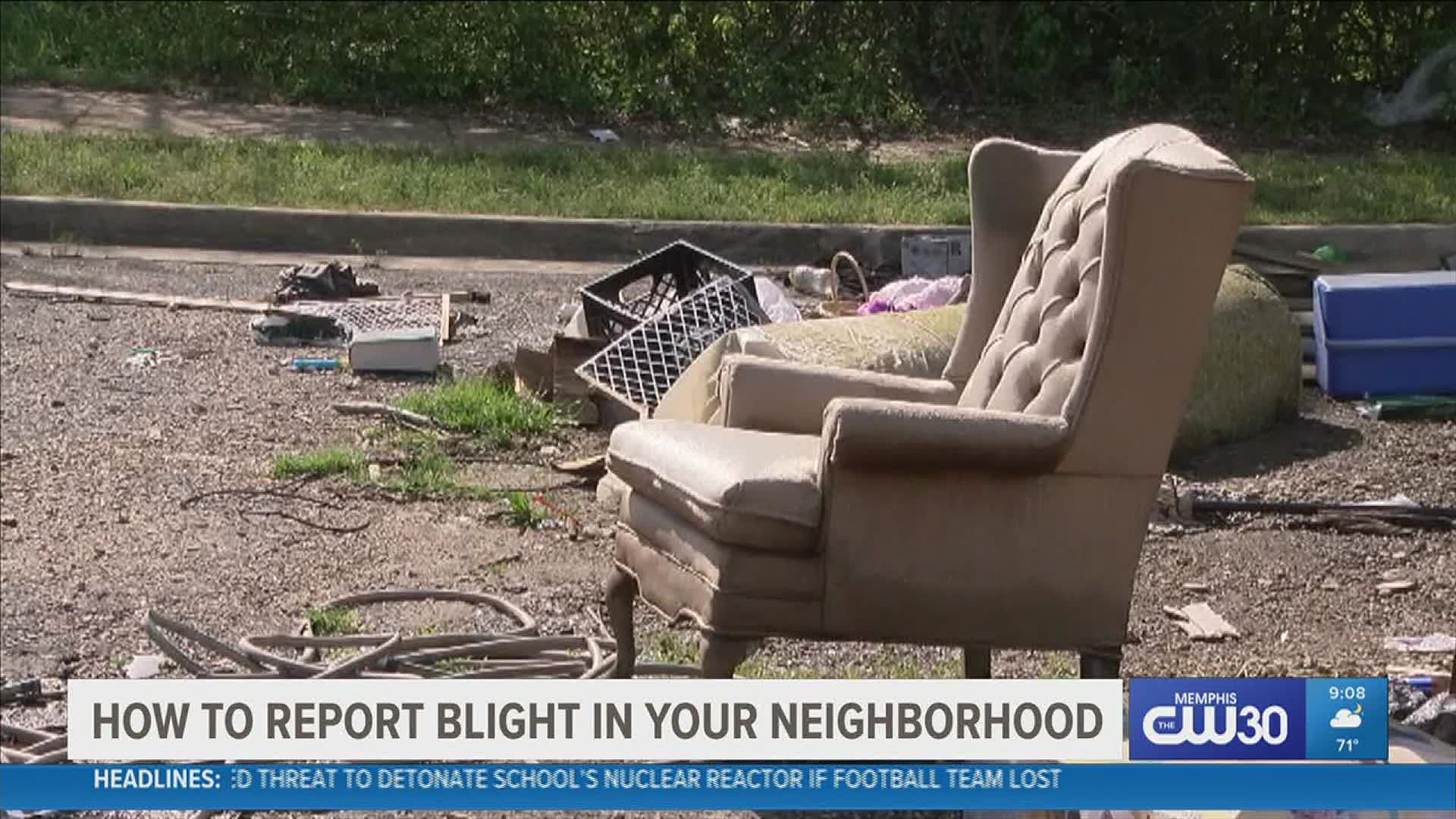 Blight is a common issue in Memphis but not everyone knows how to act when it's affecting your neighborhood.