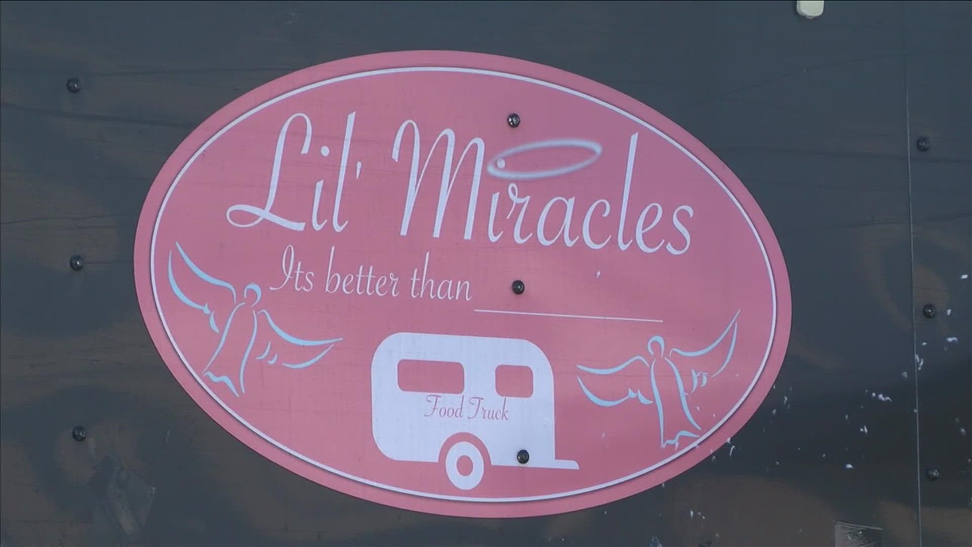 Anchor Eryn Rogers introduces us to Lil Miracles is Better Than ___. It's a food truck serving up more than meals.