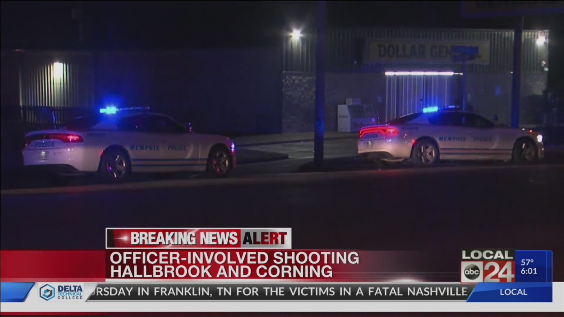 TBI investigates deadly late night officer-involved shooting in Frayser