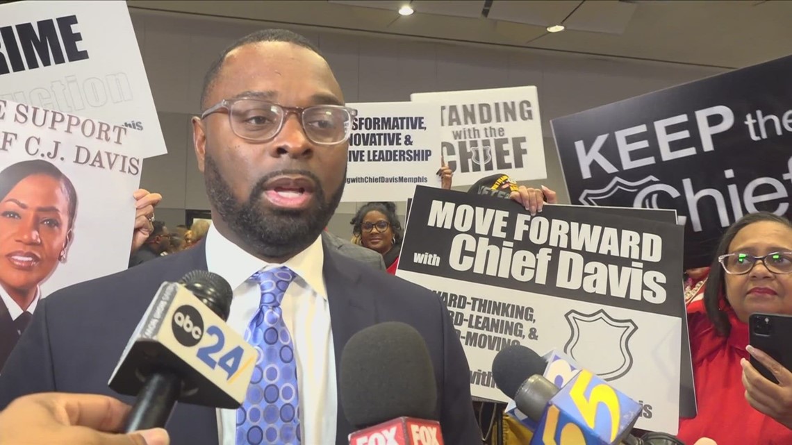 Memphis Mayor Paul Young On Tabling Vote On MPD Chief CJ Davis ...