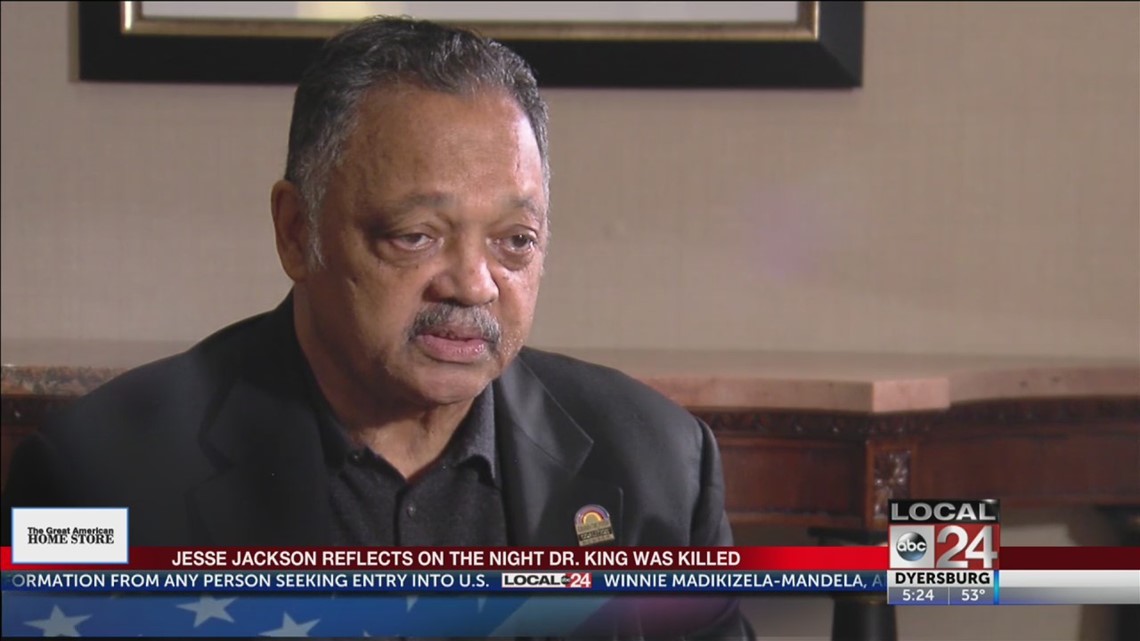 MLK50: Rev. Jesse Jackson On The Night Dr. Martin Luther King Jr. Was ...