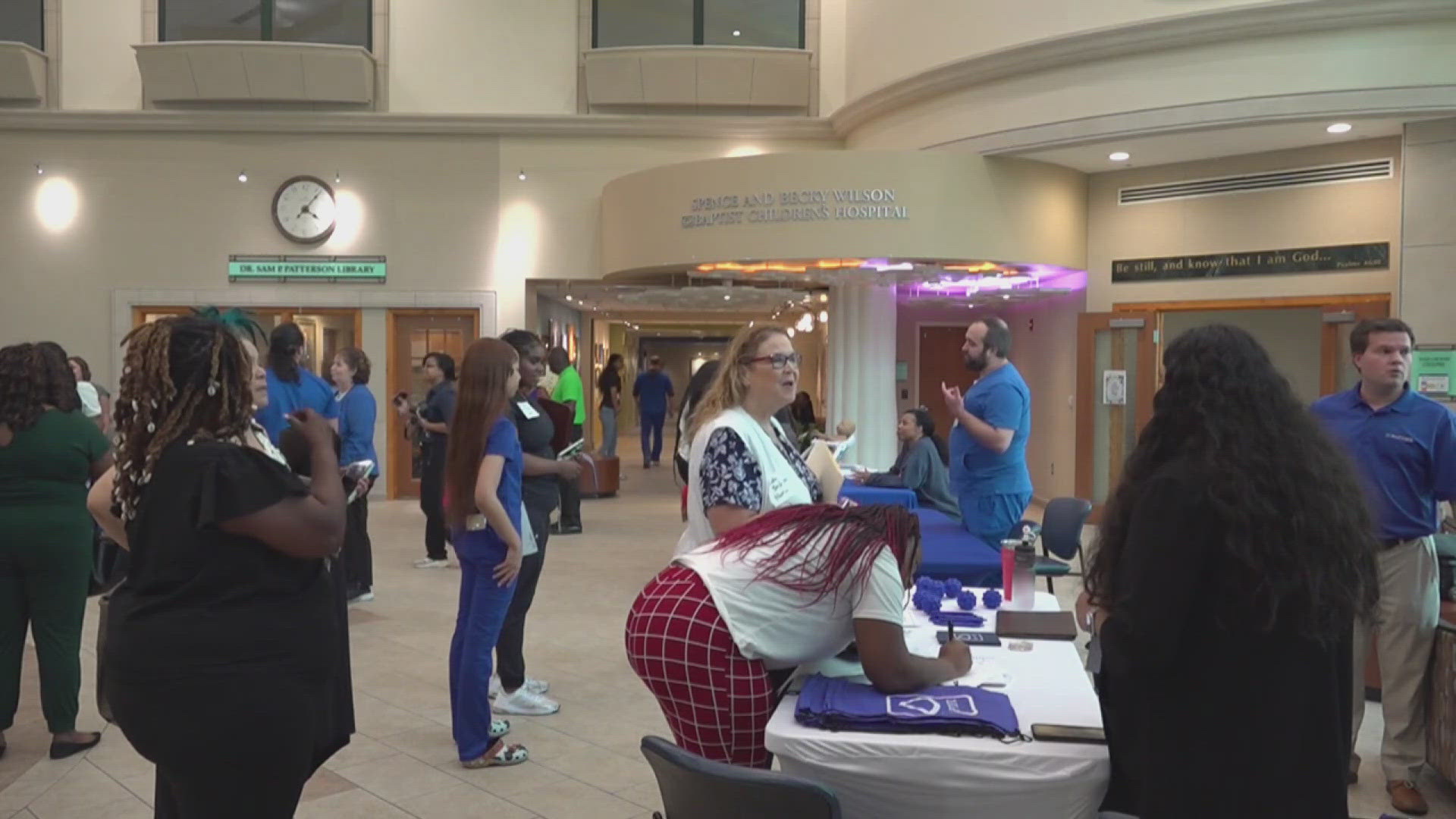 CEO of Baptist Memorial Hospital for Women Allison Chase said that the issue isn't just filling jobs, it's getting enough qualified candidates to apply. 