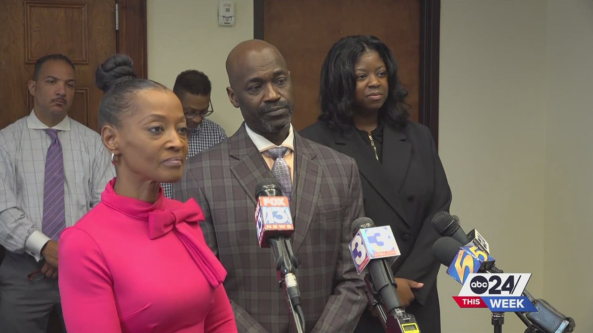 Shelby County Clerk Wanda Halbert held a press conference in an effort to defend her name as the future of her place in local government appears uncertain.