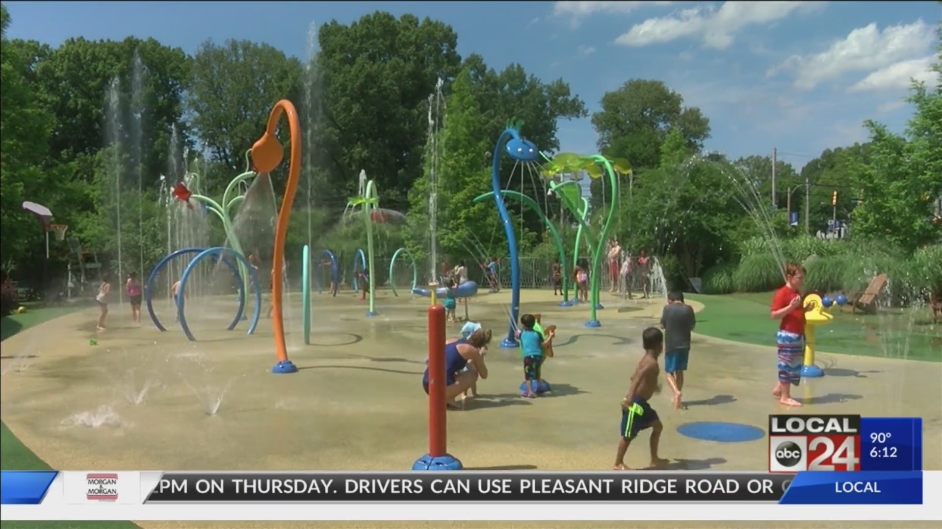 CMOM Splash pad is open