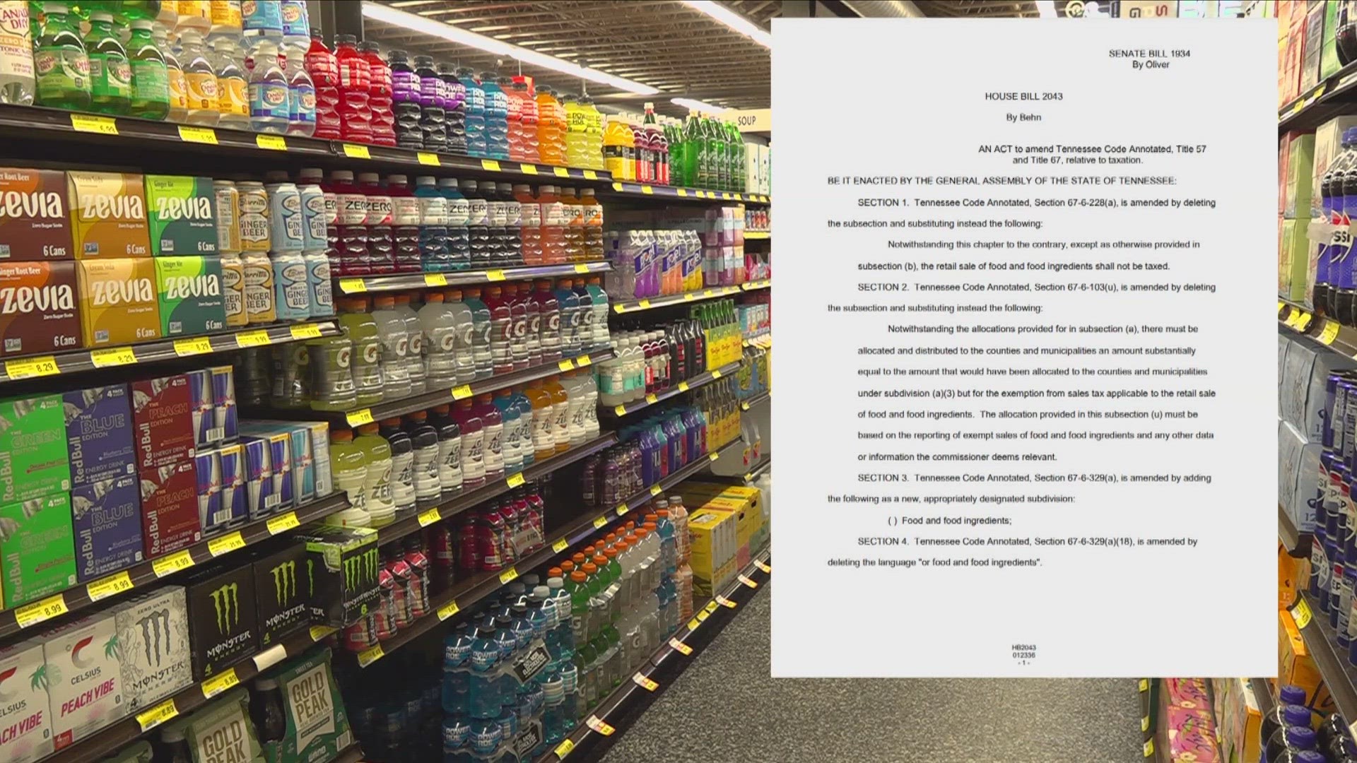 This week, discussions will pick back up in Nashville, where the decision could determine how much those in Tennessee pay at the supermarket.