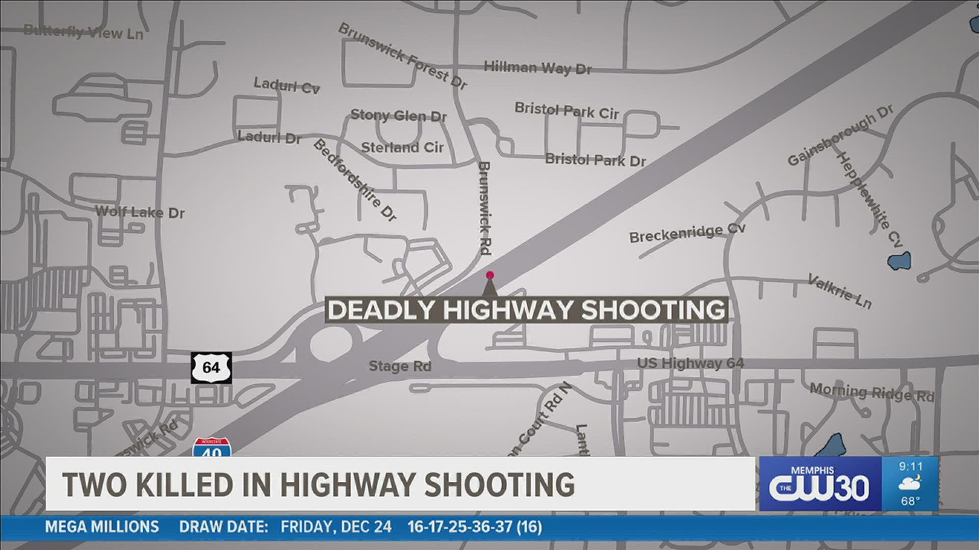 The shooting happened just before 2 a.m. on westbound I-40 and Chelsea Avenue.