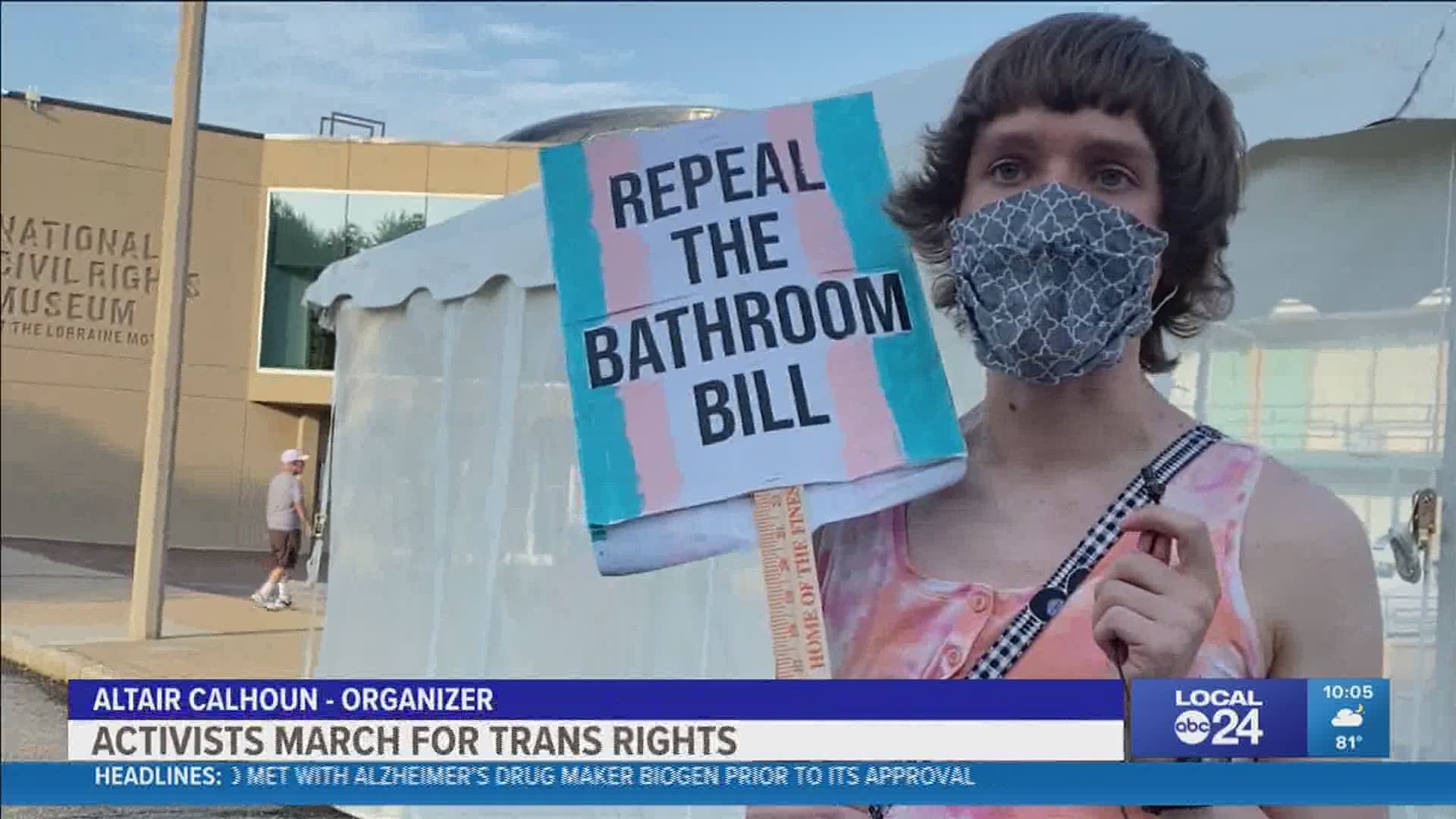 The Tennessee law that could risk the lives of transgender people was blocked by a federal judge.