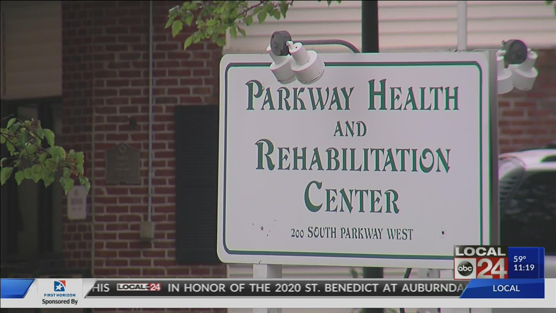 Parkway's director says COVID-19-positive residents are in quarantine in a separate wing.