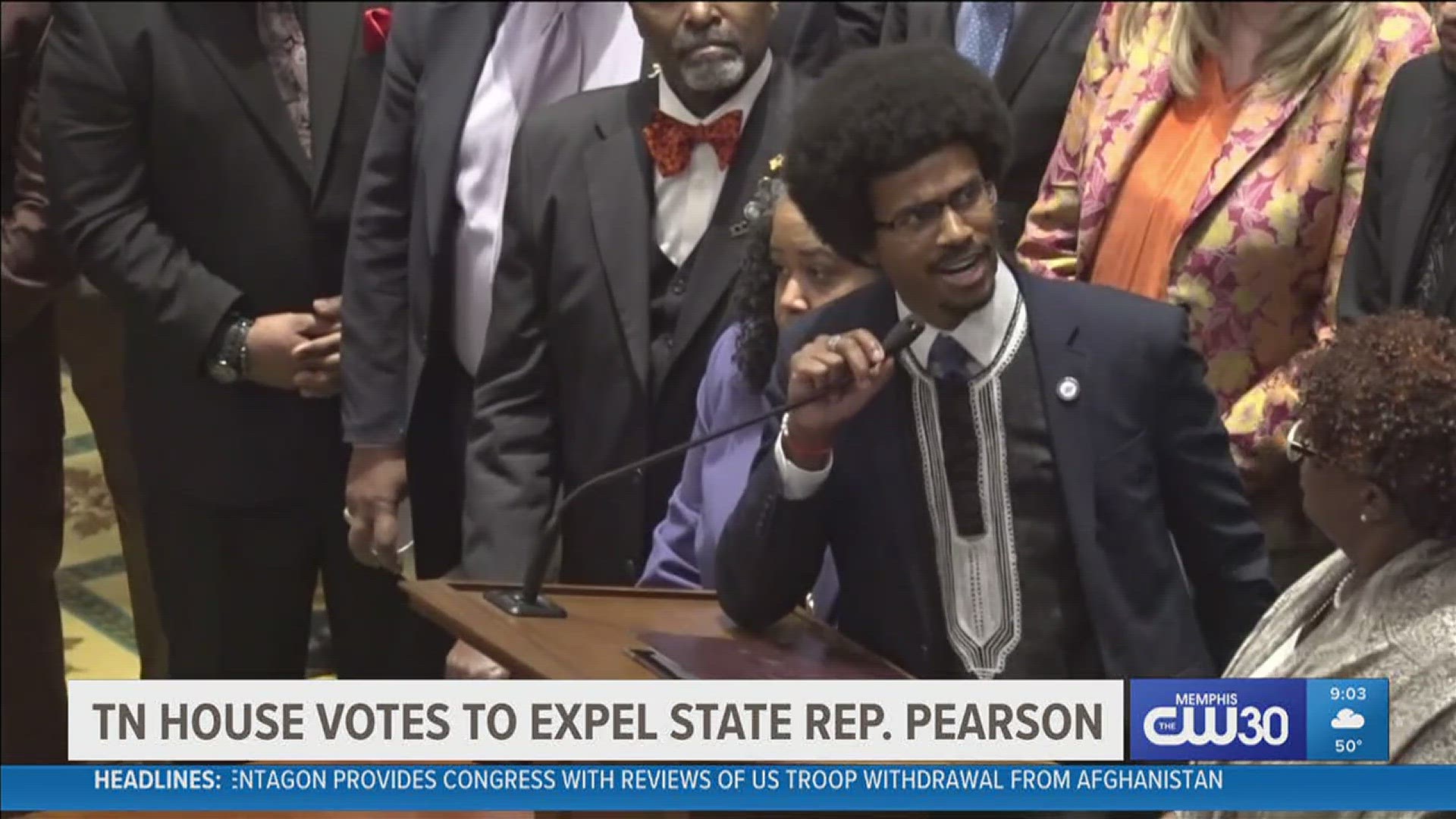 Thursday, the Tennessee House passed votes to expel Memphis Rep. Justin Pearson and Nashville Rep. Justin Jones. They failed to expel Knoxville Rep. Gloria Johnson.