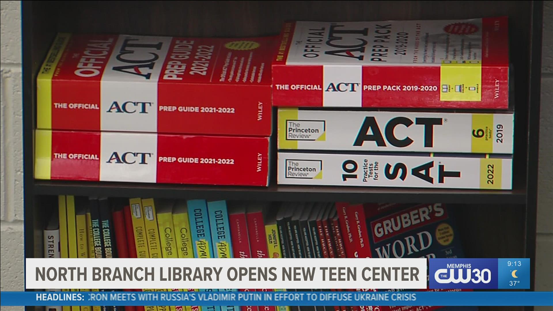 The library, which serves the North Memphis community, said the new Teen Innovation Center will help make an impact on the community's youth.