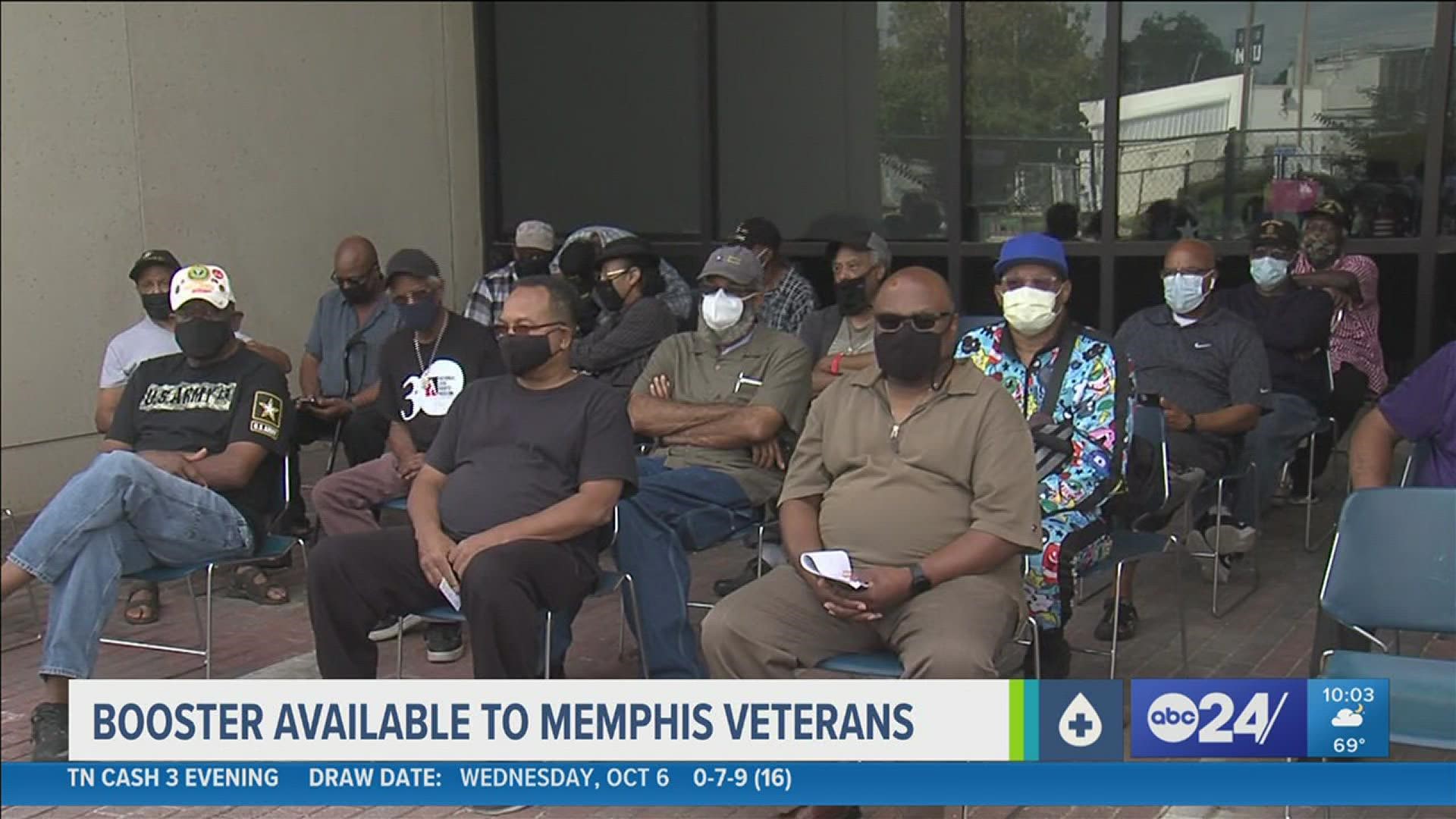 The Memphis VA is offering the third dose of the Pfizer vaccine and booster shots to those who meet the criteria.