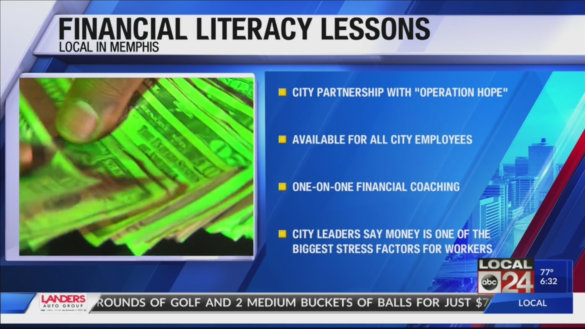 City of Memphis Financial Literacy, Operation HOPE