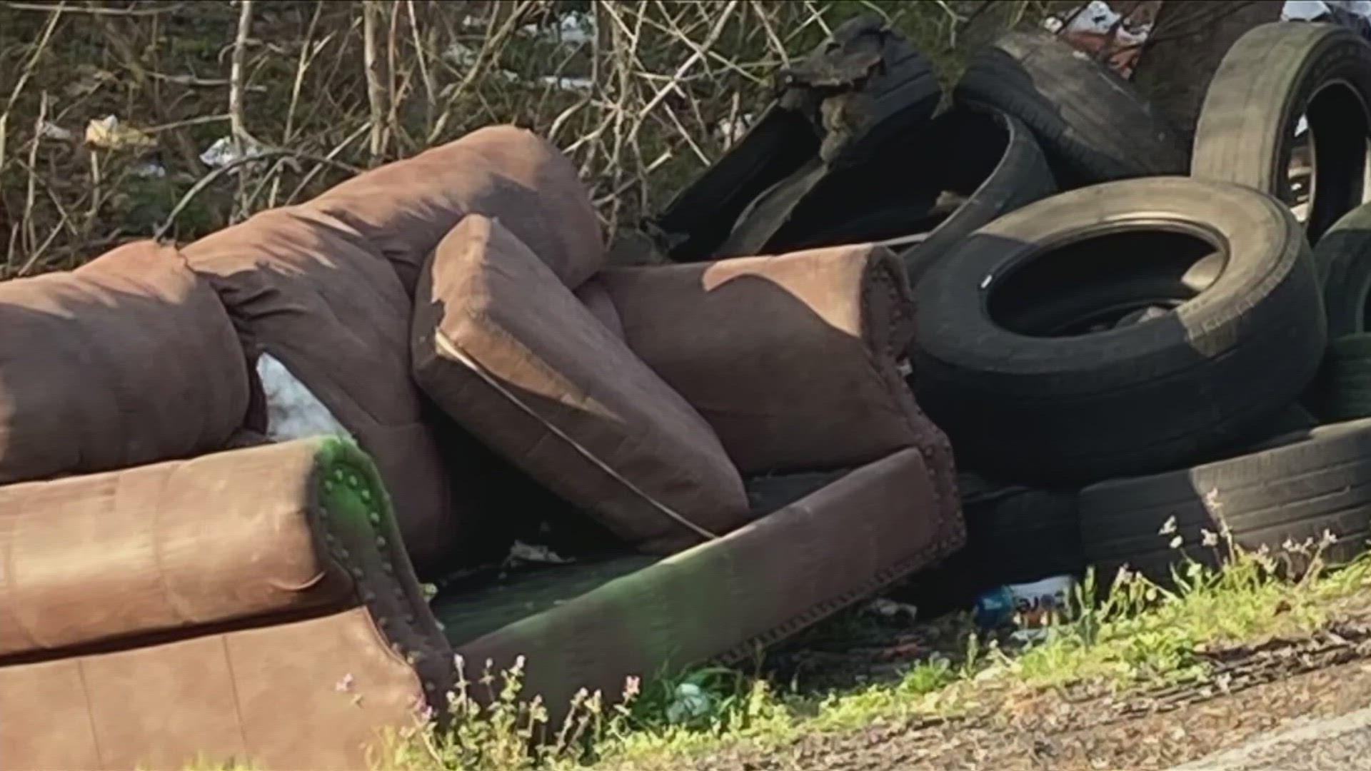 Marvin Banks brought up his concerns with illegal dumping and blight in Memphis at Saturday's community meeting in Westwood.