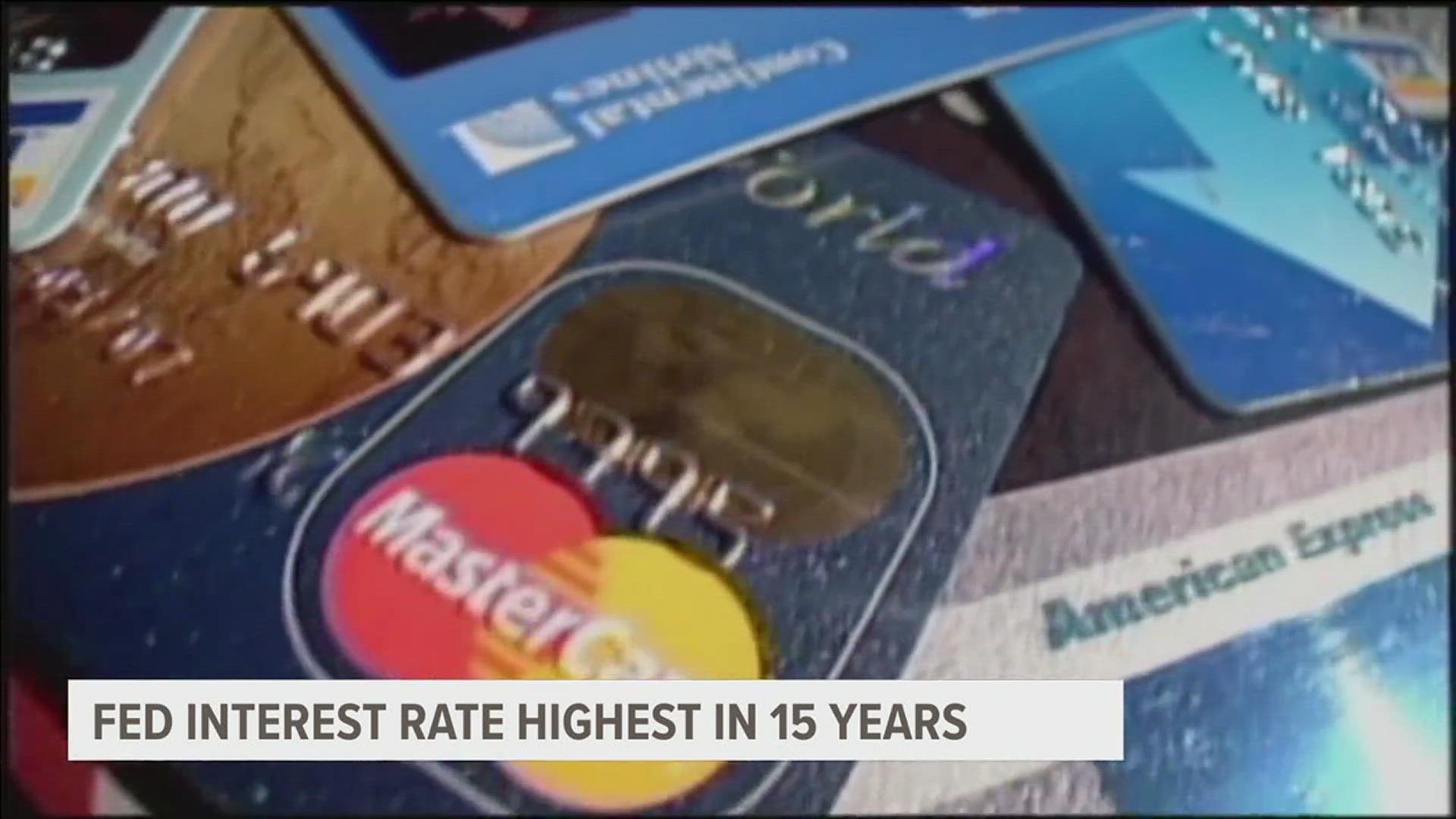 The rate is at the highest it has been in 15 years.