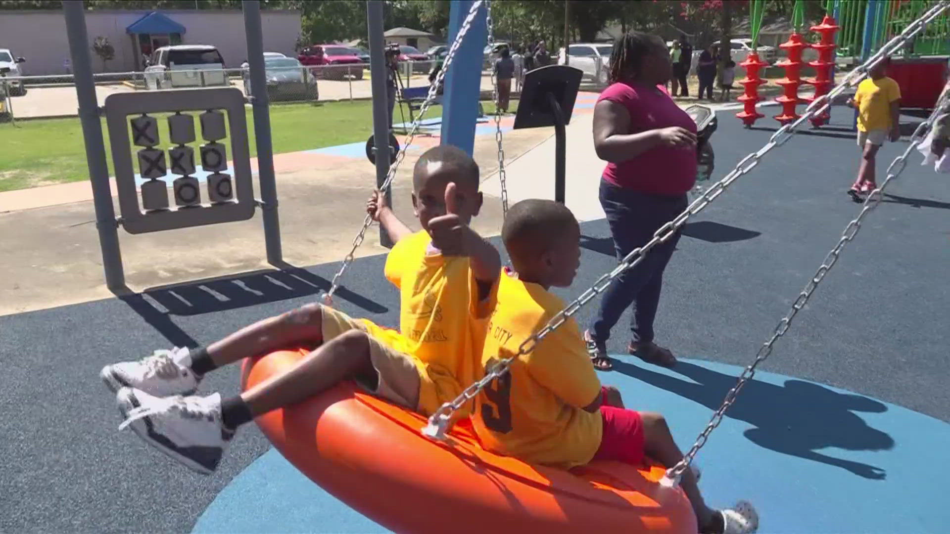 West Memphis city officials are very proud of a new playground they just opened to the public for the first time.