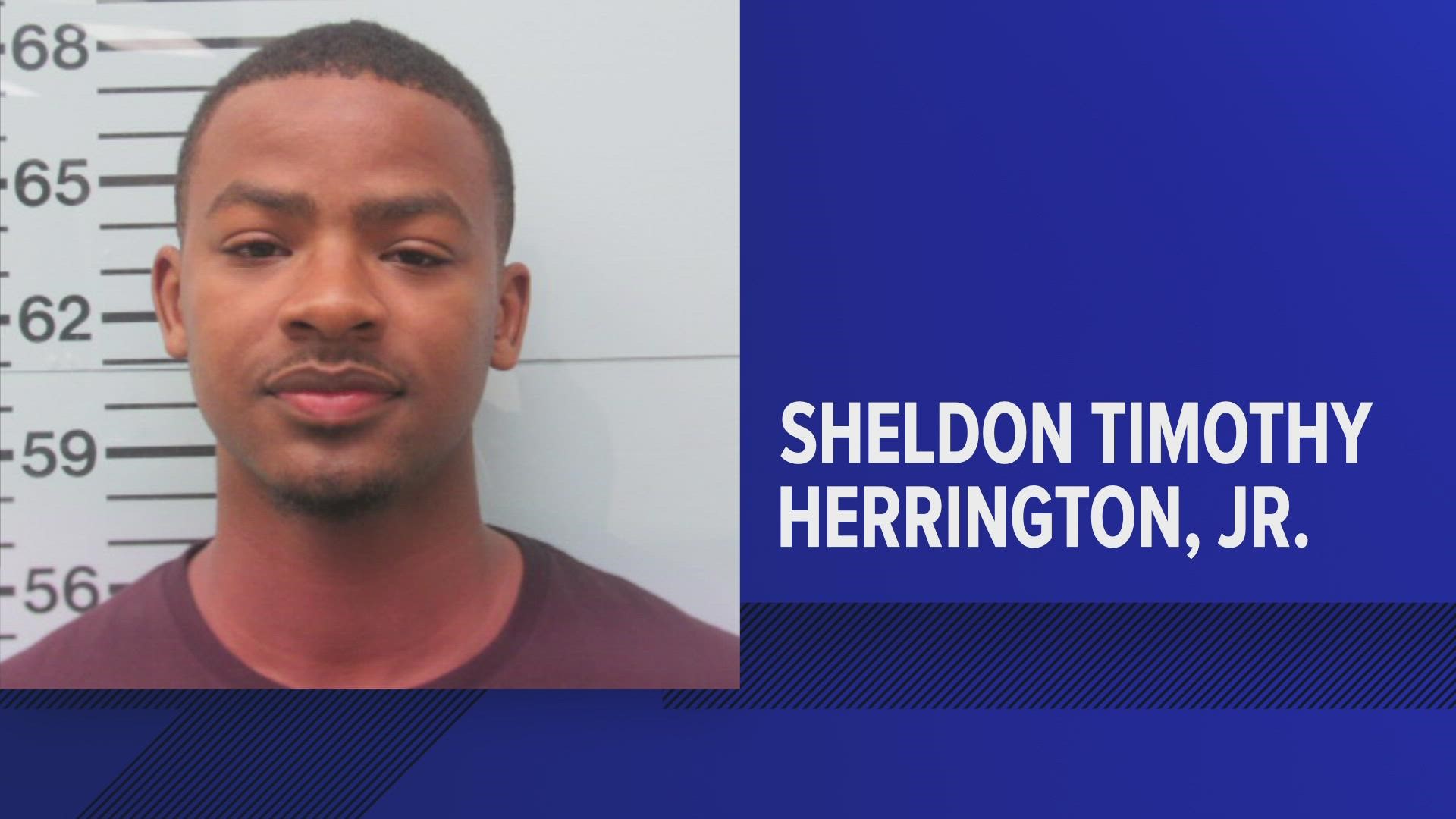 Sheldon Timothy Herrington Jr., accused of Lee's murder, is out on bond one month after filing a wrongful imprisonment lawsuit, court records show.