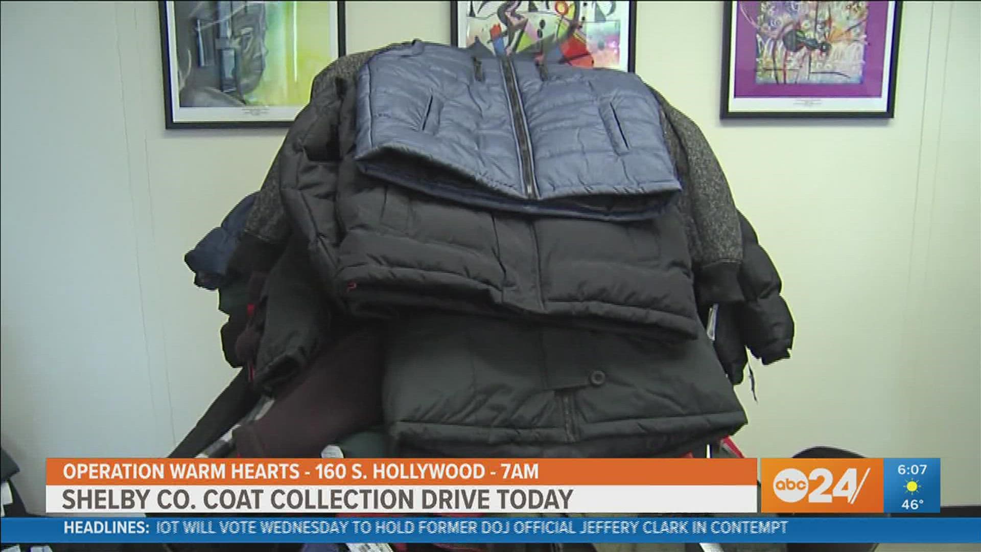 Shelby County Schools is collecting winter clothing for its 7th annual Operation Warm Hearts clothing drive