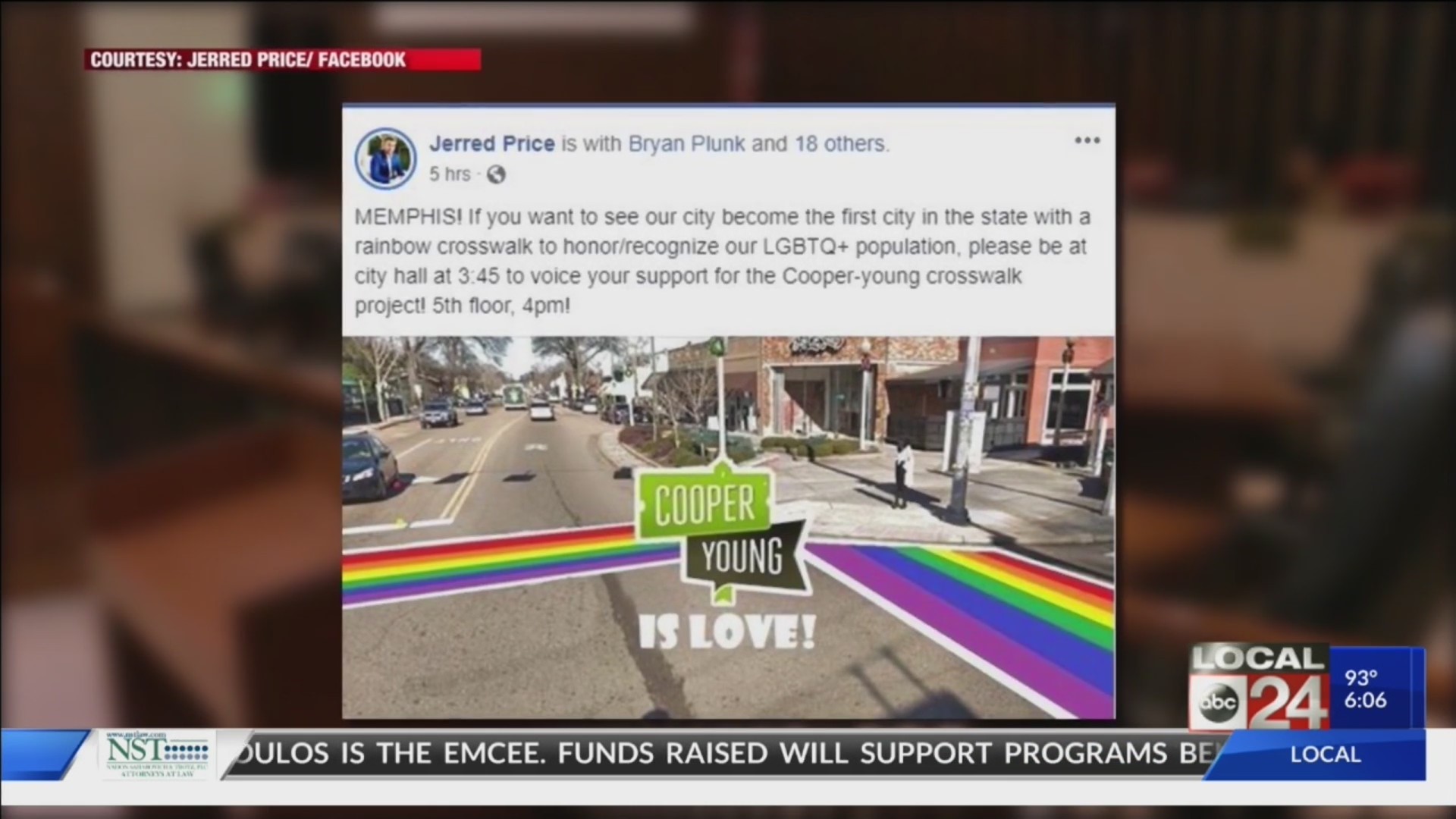 Rainbow crosswalk approved for Cooper-Young