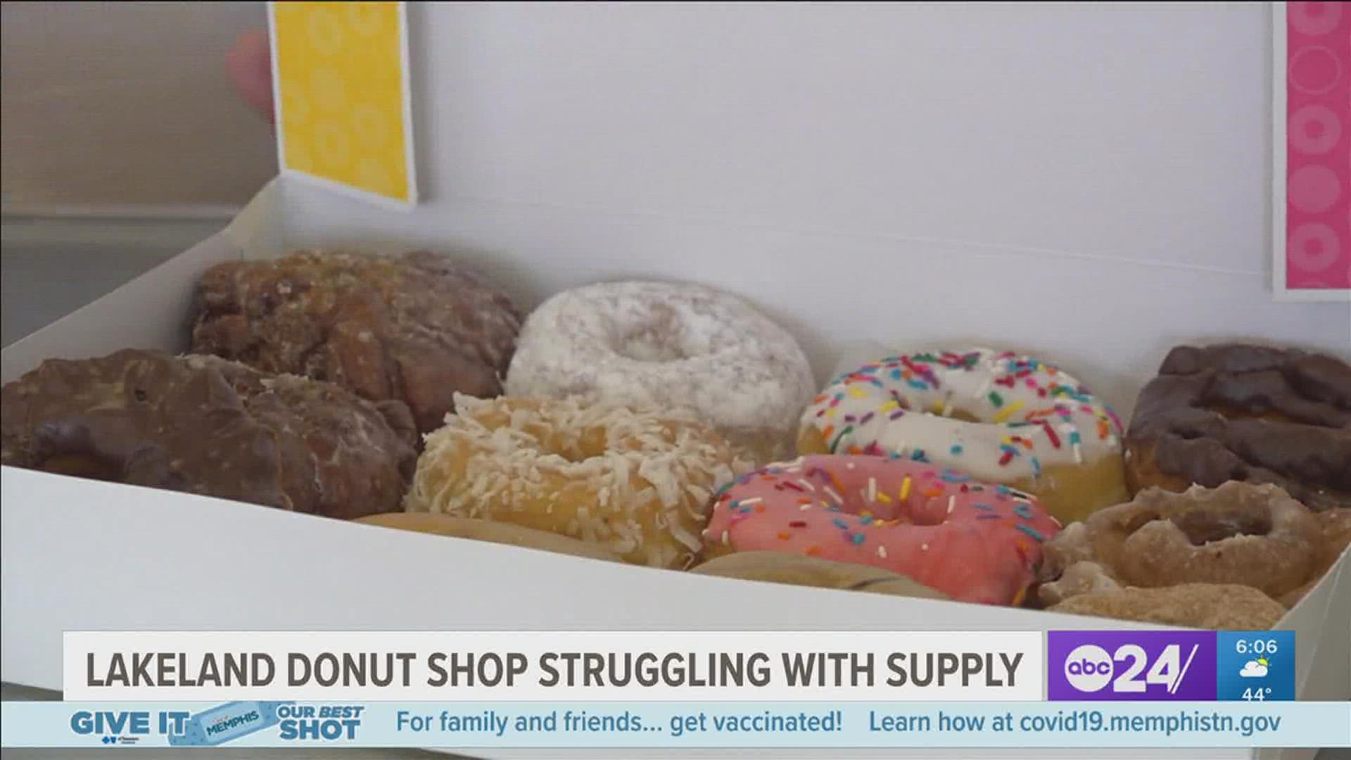 “We have noticed a 10% increase from our distributors in six months. Yes, unfortunately, we had to go up on donuts 10%,” said Todd Pruitt, Howard's Donuts Owner.