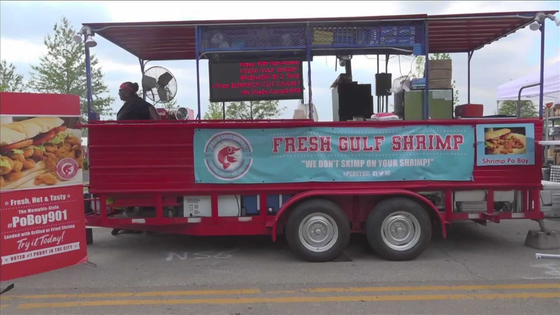 ABC24's Zaria Oates speaks with the owner of a locally-owned food truck at Beale Street Music Festival 2023: day one.