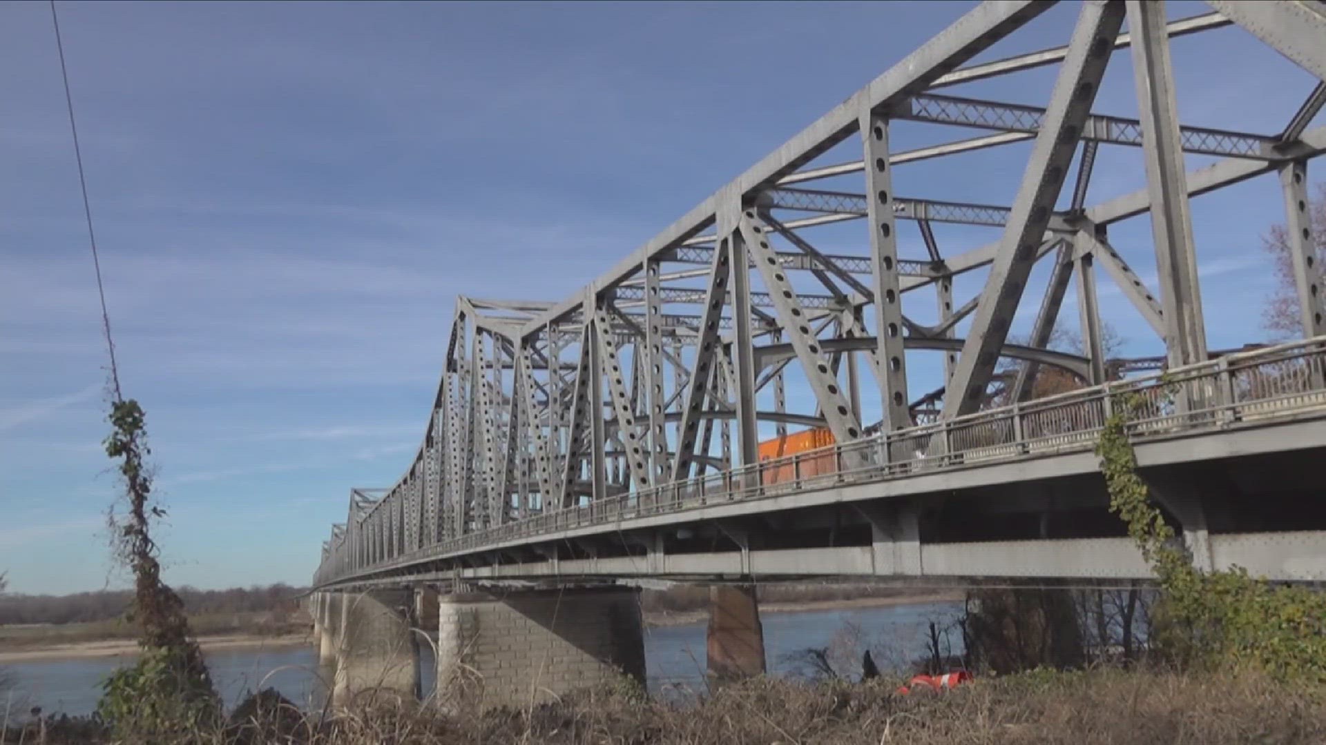 The I-55 bridge was shut down Sunday, March 10, and will remain closed for two weeks for construction.