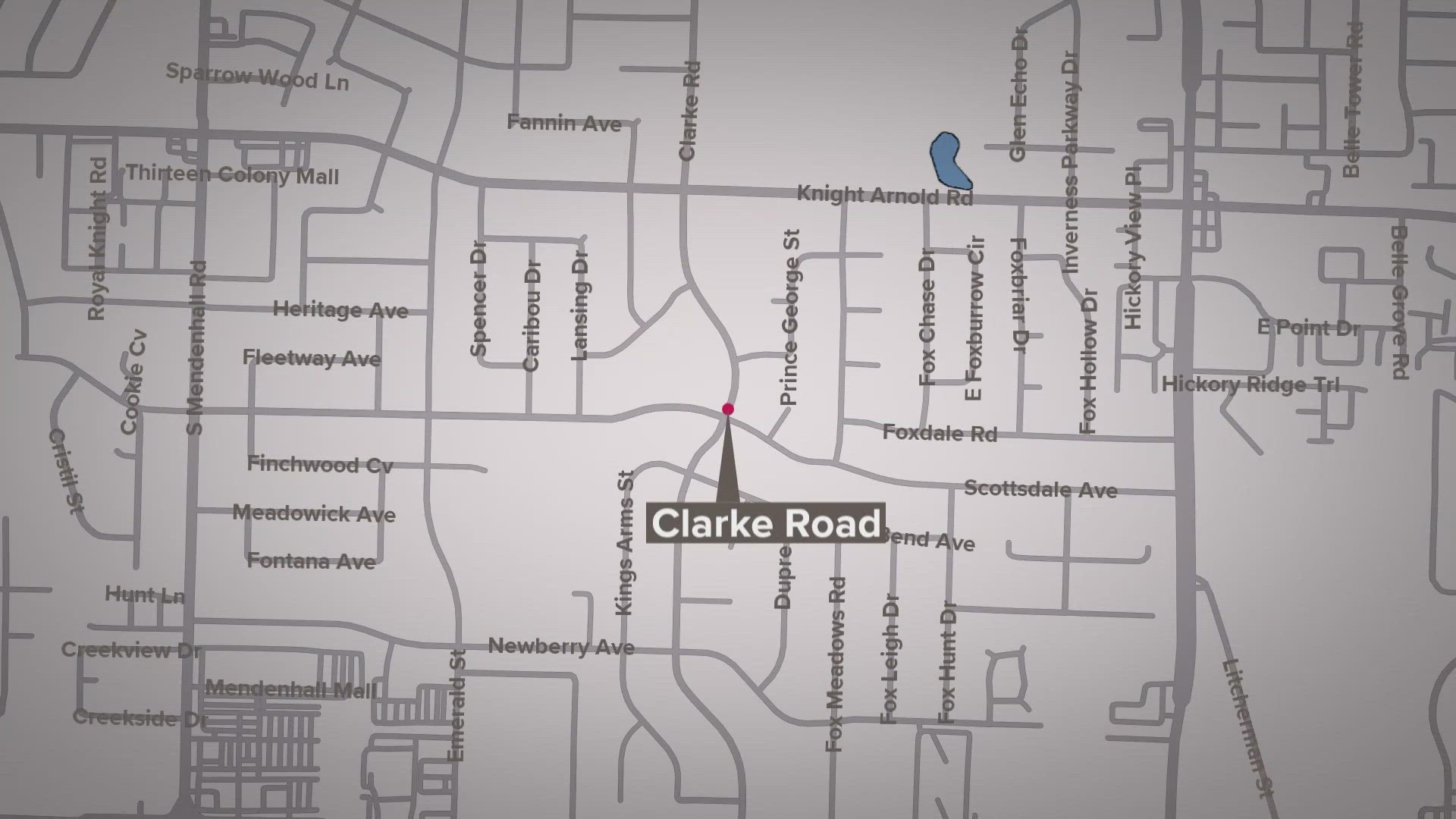 Memphis police said two people were injured after a crash on Clarke Road on Saturday night and that one of them was sent to Le Bonheur Children's Hospital.