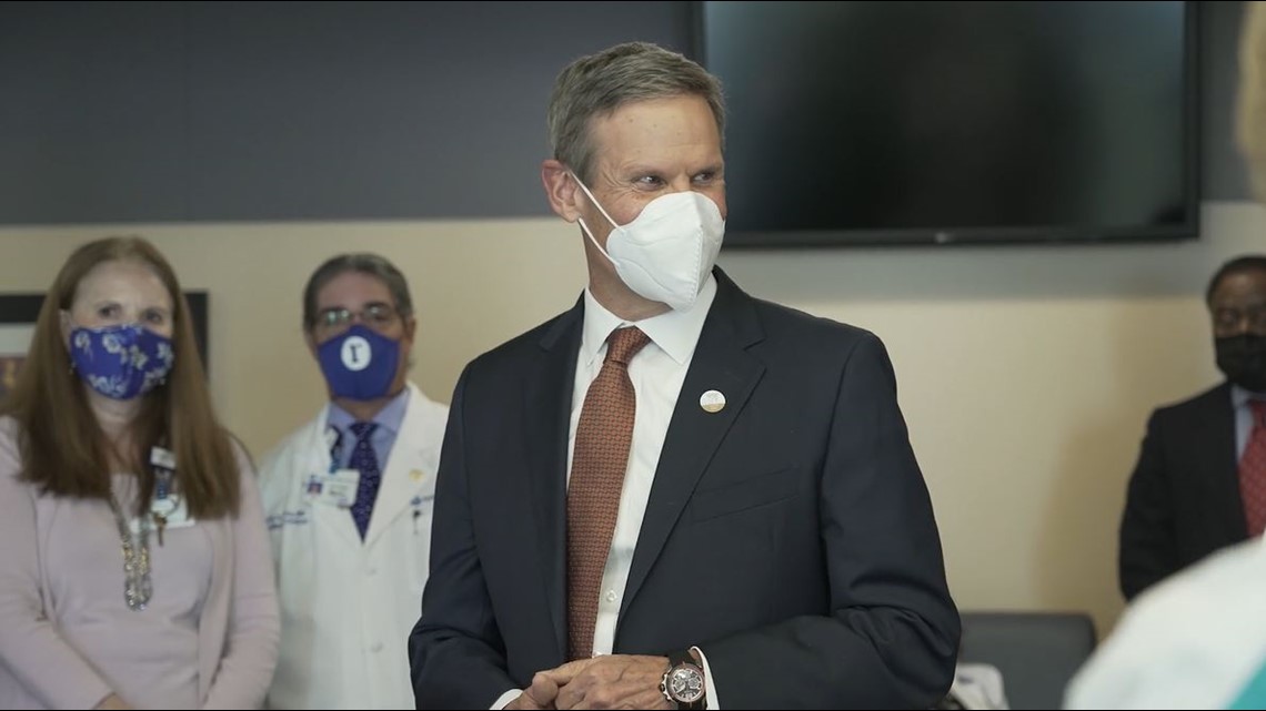 Tennessee Gov. Bill Lee in Memphis for Regional One vaccinations - Vimarsana News