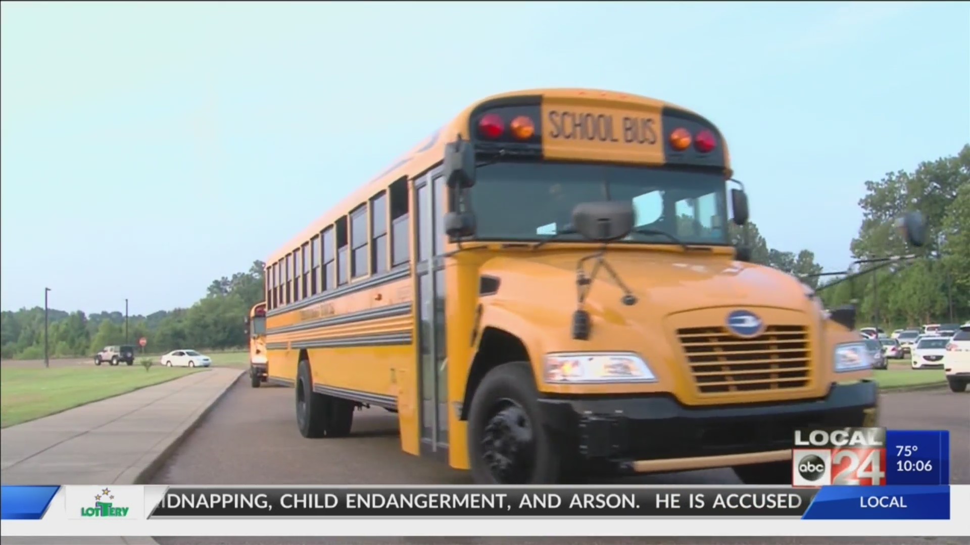 Parents concerned for their children in school buses with no air conditioning during hot weather conditions