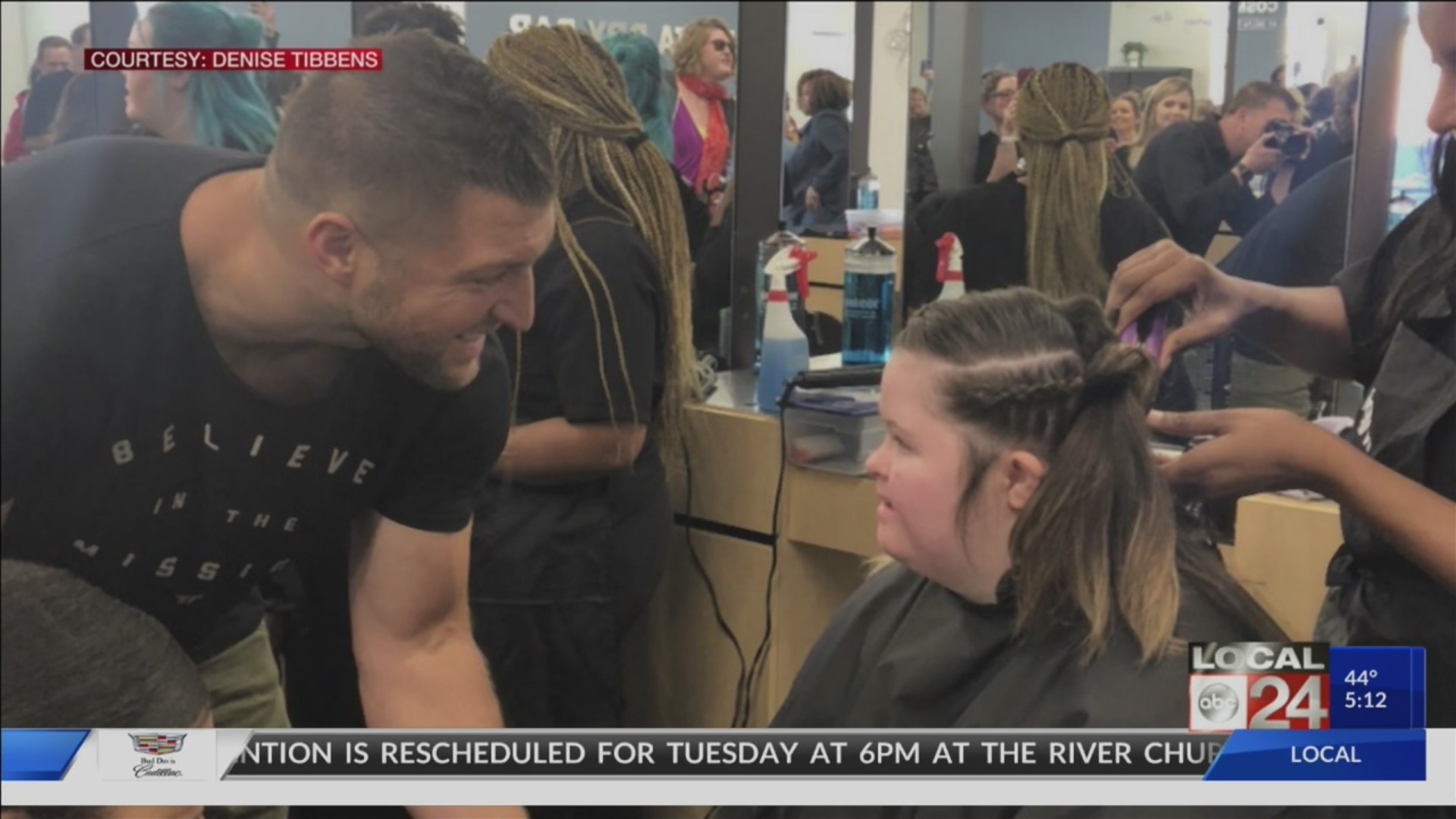 Tim Tebow makes stop in Mid-South ahead of his foundation's "Night to Shine" events
