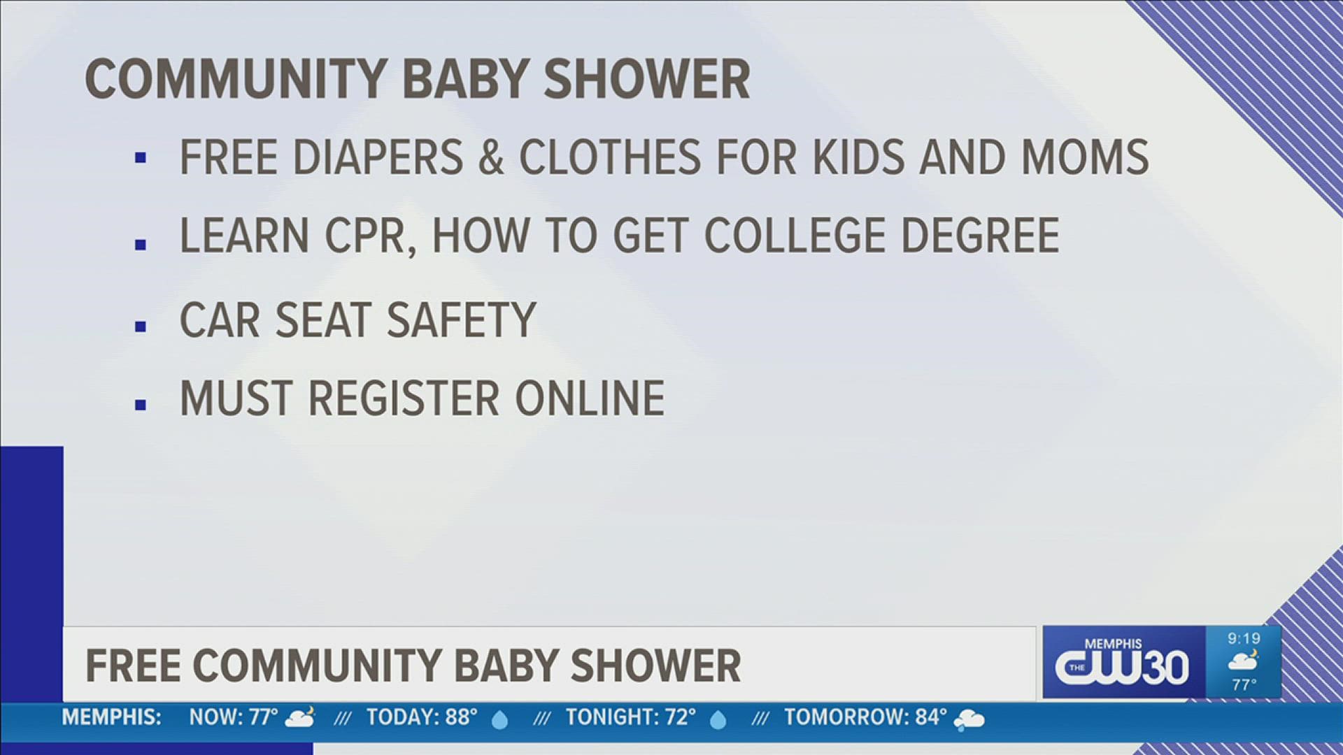State Representative G.A. Hardaway is holding a community-wide baby shower