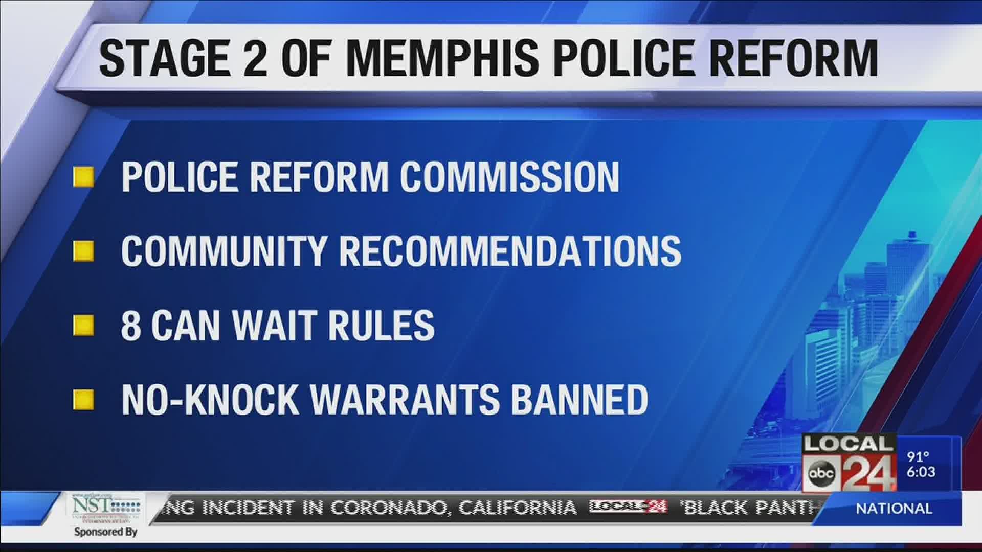 Memphis Mayor Jim Strickland to announce police reform commission next week ahead of Phase 2 of re-imagining policing
