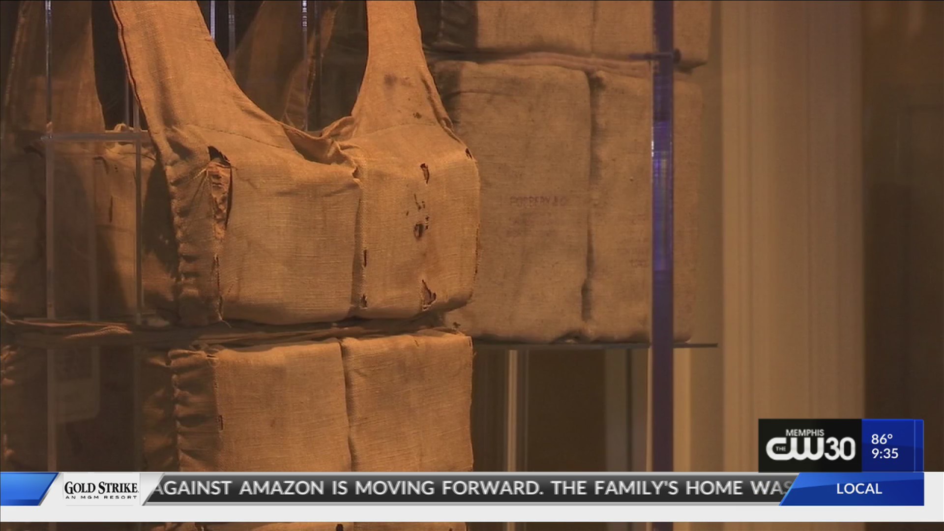 Memphis man sees Titanic life jacket his grandmother wore when the ship sank for first time