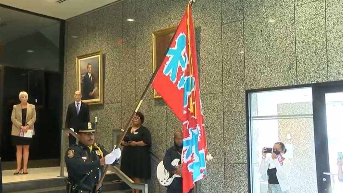 Children's Memorial Flag raised for Child Abuse Prevention Month - Vimarsana News