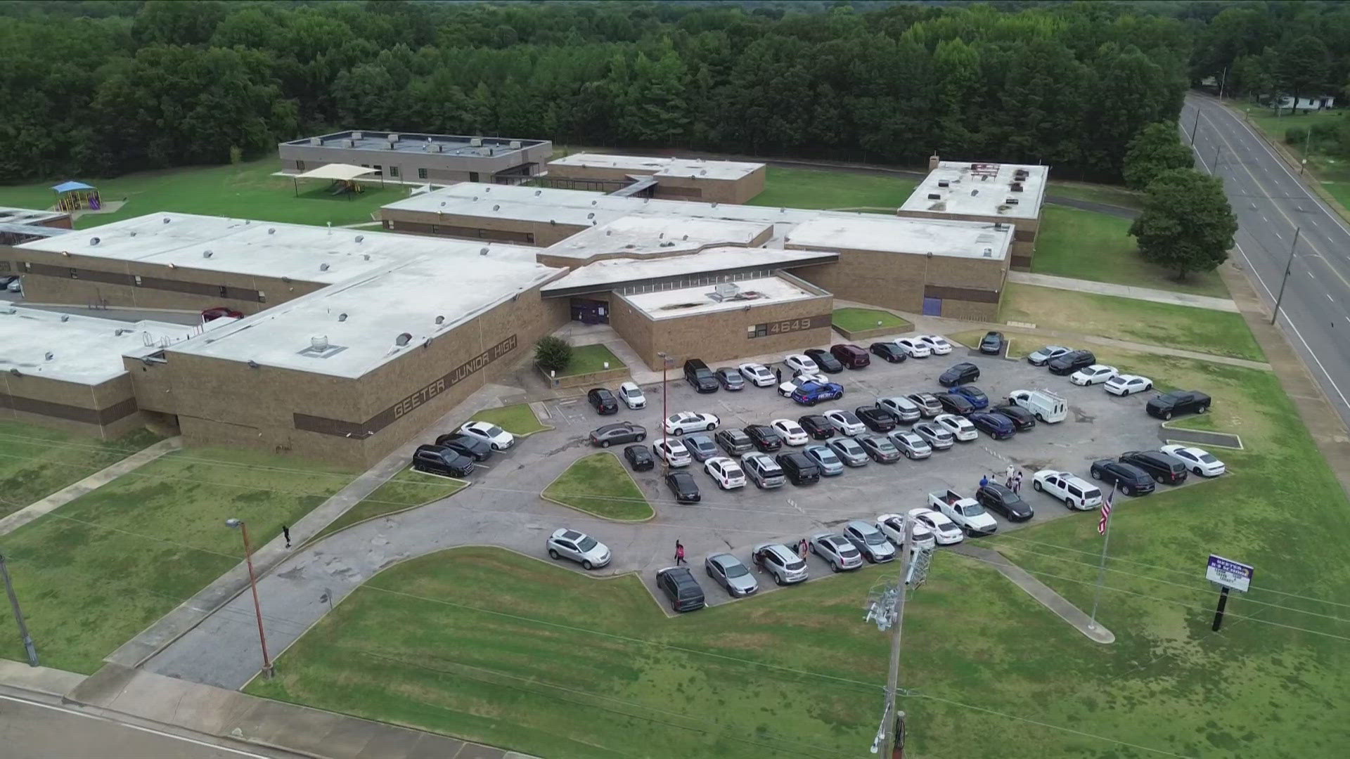 Officers with the Memphis Police Department responded to the incident Thursday, Sept. 5, 2024, around 9 a.m. at Geeter K-8 School.