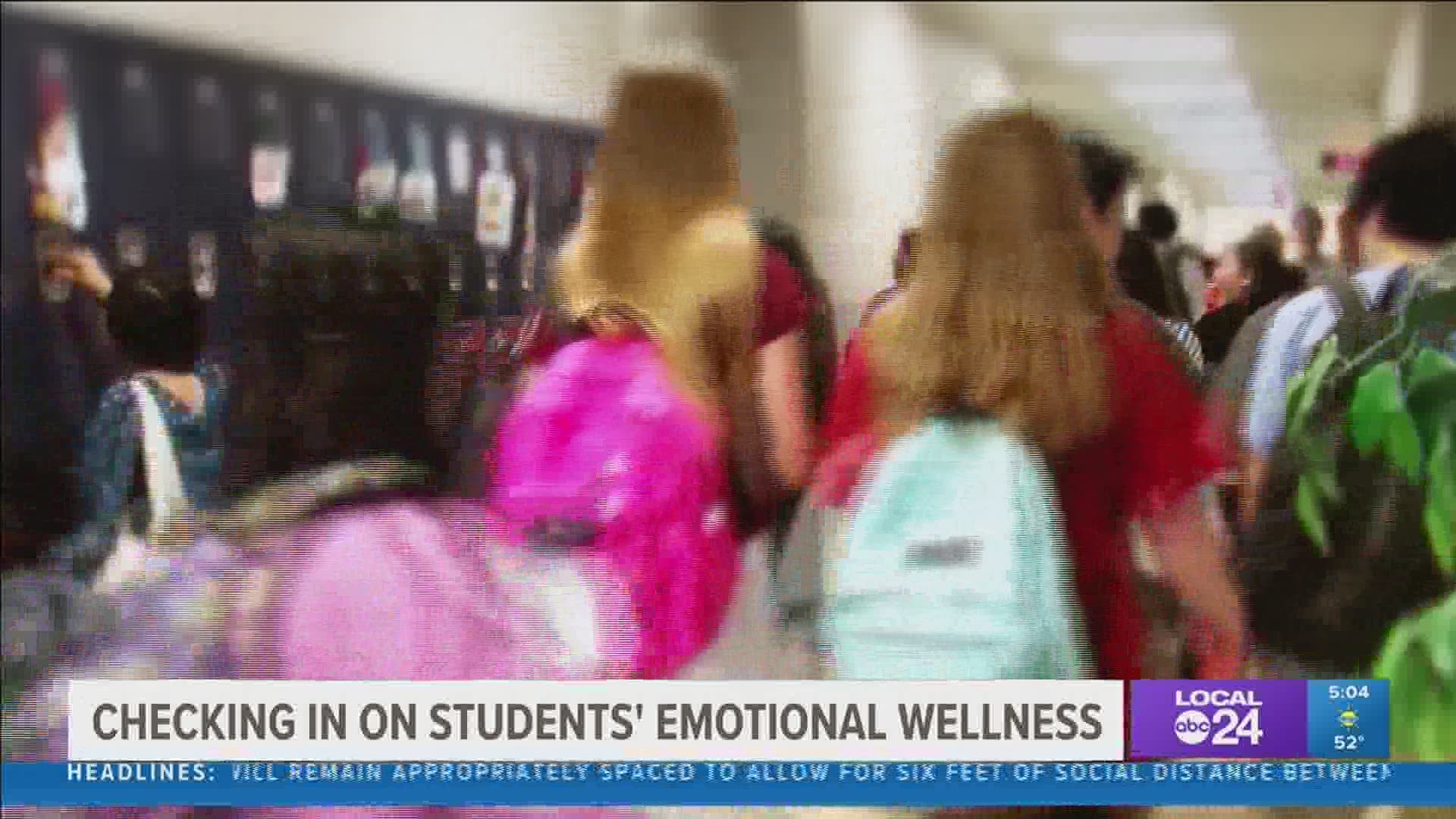 Arlington Community Schools introduced a digital daily wellness check-in for students this semester making it easier for them to get help.