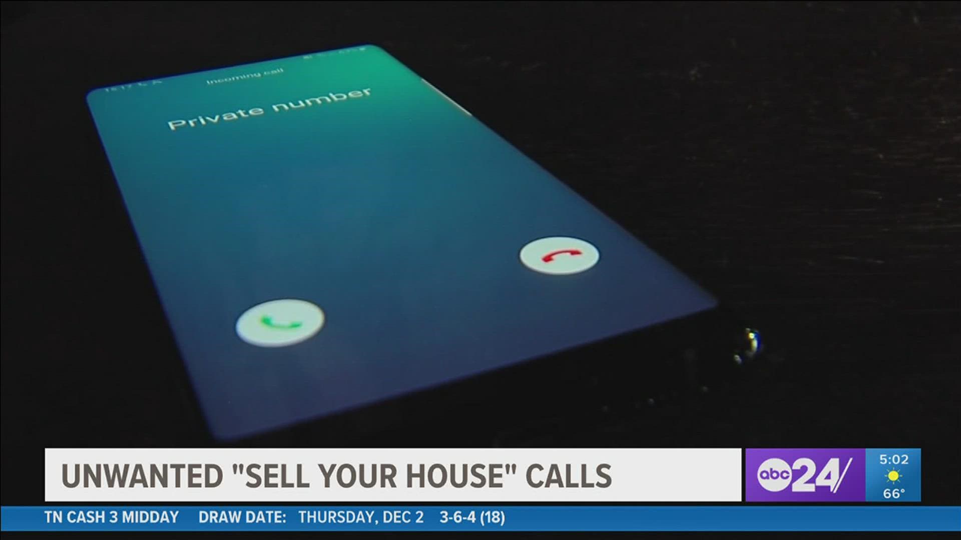 Memphis's hot housing market has homeowners being bombarded with unwanted calls. But can anything be done to stop them?