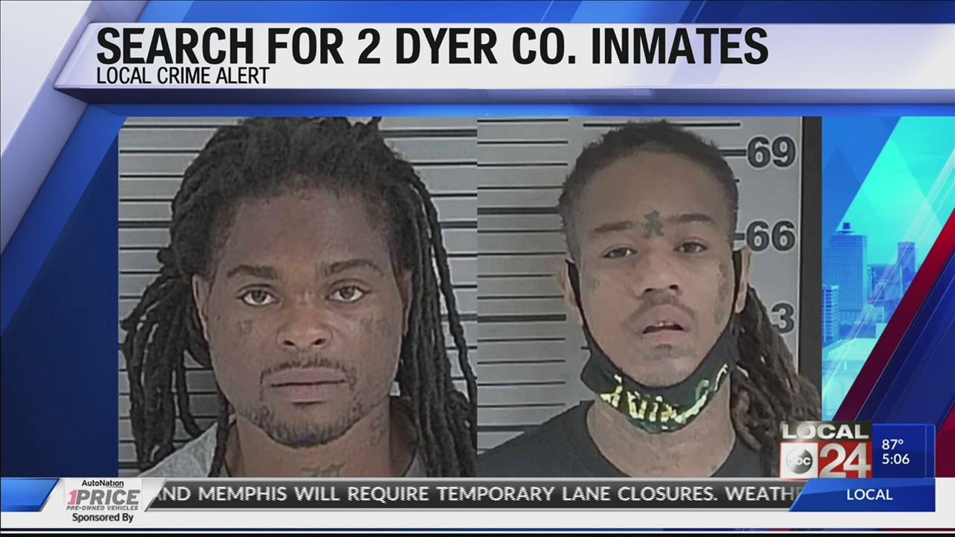 If you see Bolden or Thomas are asked to call 911 or Crime Stoppers at 731-431-2803.