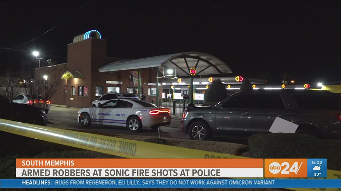 Shots fired at MPD officers responding to Sonic robbery