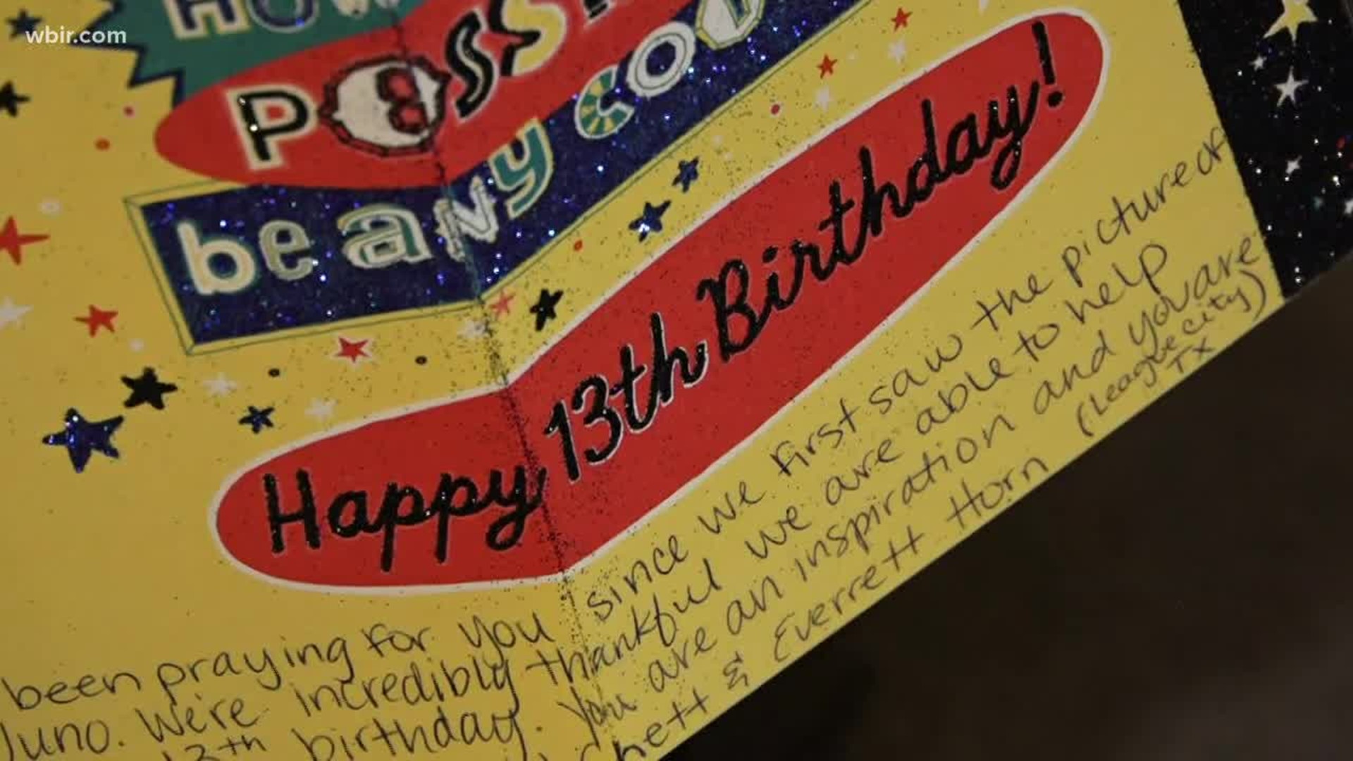 Birthday cards wanted for terminally ill boy in Blount County - Courtesy WBIR
