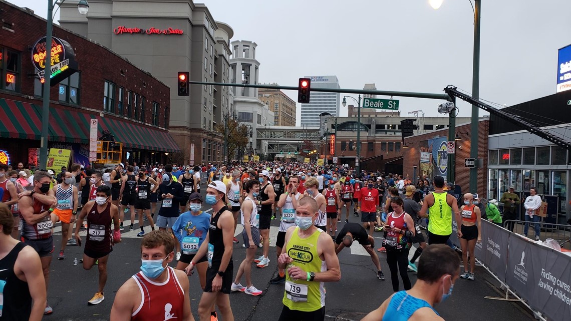 St. Jude Memphis marathon road closures 2022